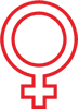 Decorative image a female sign